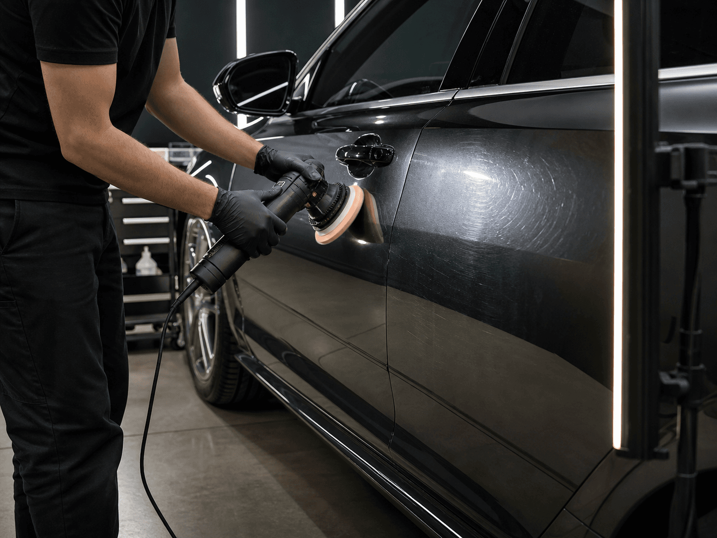 Полировка кузова в BLACKLINE DETAILING